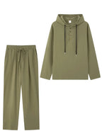 [COMPRA 1 Y LLEVATE 2] - Palermo Linen | Camisa con Capucha La Costa + Pantalón Casual