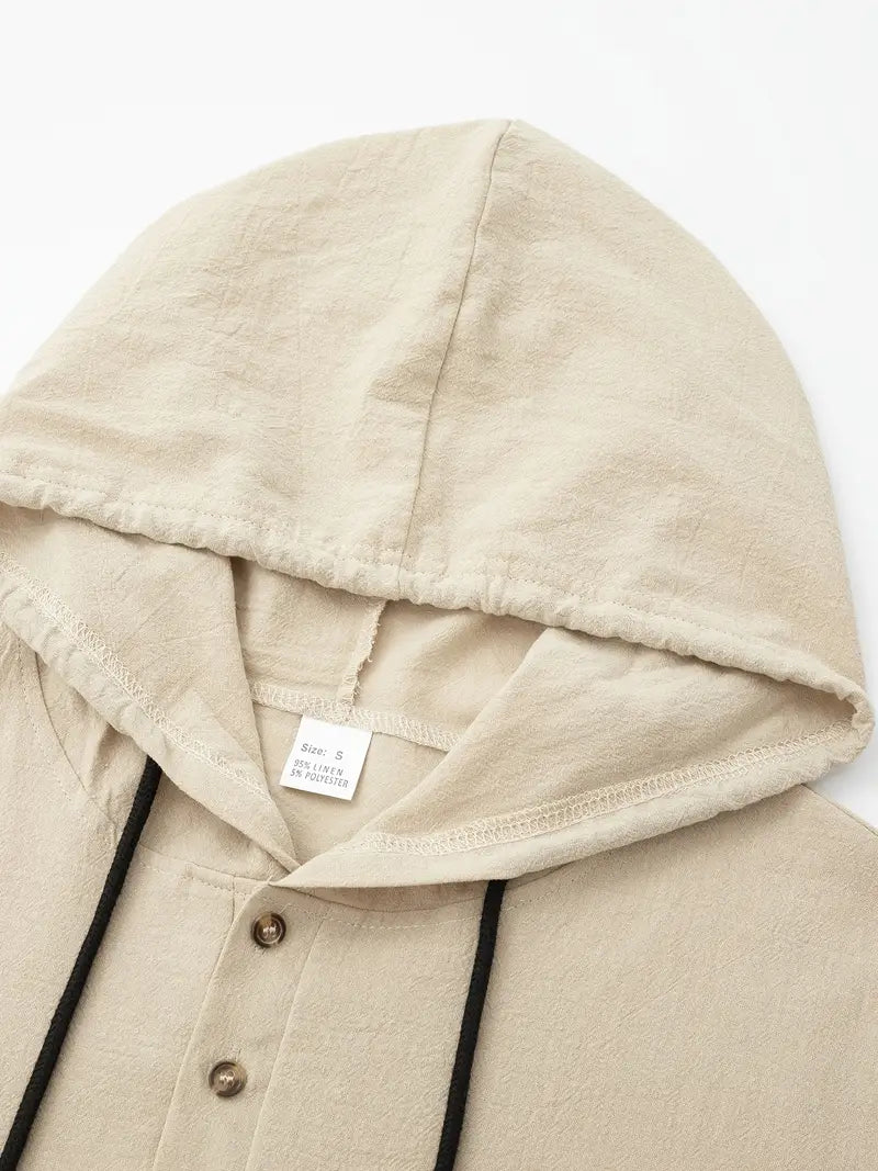 [COMPRA 1 Y LLEVATE 2] - Palermo Linen | Camisa con Capucha La Costa + Pantalón Casual