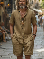 [COMPRA 1 Y LLEVATE 2] - La Costa | Conjunto Doble – Elegancia con Corte Relajado y Tejido Premium