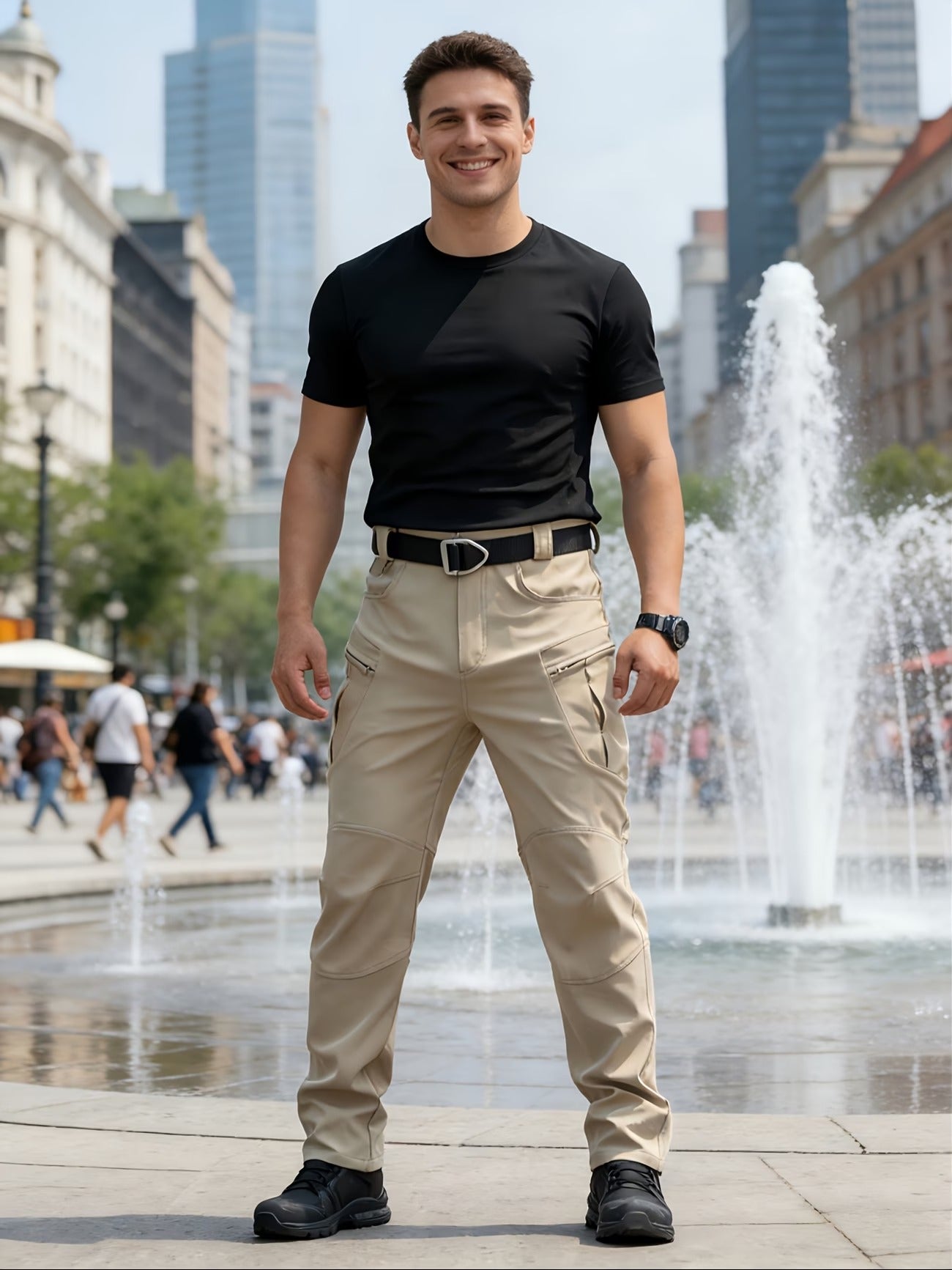 Pantalón Hybrid Cargo | Confort Superior con Estética Táctica de Corte Slim