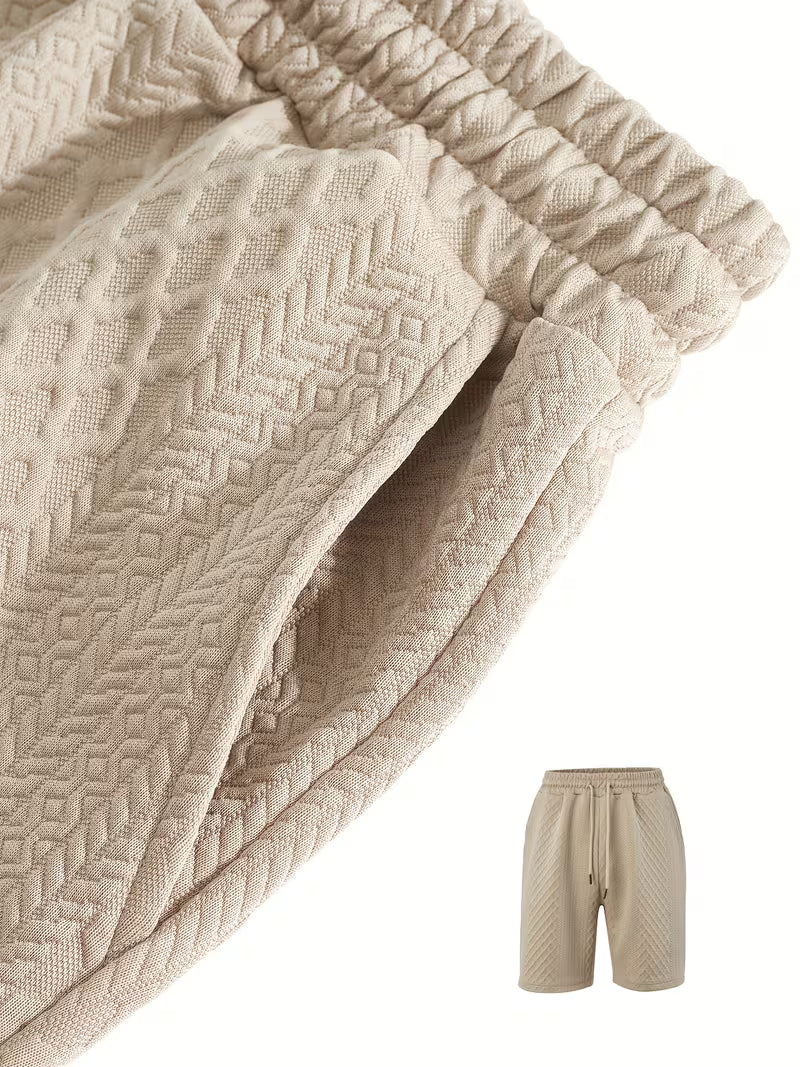 Conjunto Riviera Elite | Textura Premium 3D y Frescura Absoluta en Verano