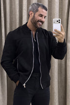 Campera Oxford · Estilo Bomber de Gamuzada