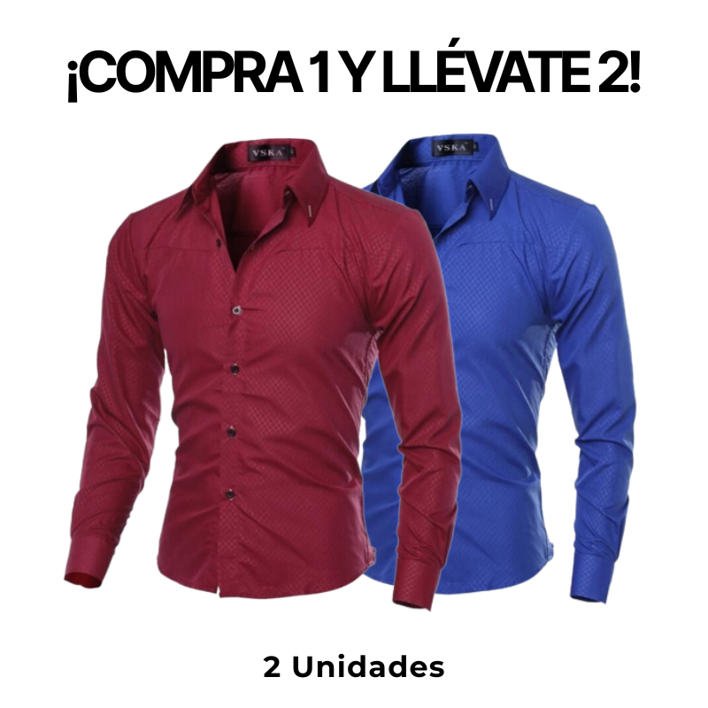 [COMPRA 1 Y LLEVATE 2] - Merlani | Camisa Social para Hombre