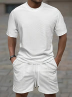 [BUY 1 GET 1 FREE] Oslo Premium Shirt & Shorts Set