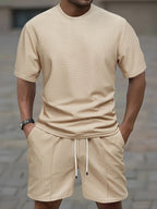 [BUY 1 GET 1 FREE] Oslo Premium Shirt & Shorts Set