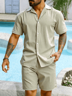 [BUY 1 GET 1 FREE] Zurich Premium Shirt & Shorts Set