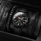 [BUY 1 GET 3 FREE] Geneva Chronos Men's Watch Kit + 3 Bracelets