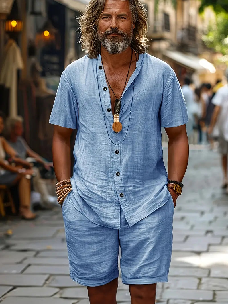 [COMPRA 1 Y LLEVATE 2] - La Costa | Conjunto Doble – Elegancia con Corte Relajado y Tejido Premium