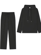 [COMPRA 1 Y LLEVATE 2] - Palermo Linen | Camisa con Capucha La Costa + Pantalón Casual