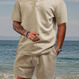 Conjunto Riviera Elite | Textura Premium 3D y Frescura Absoluta en Verano